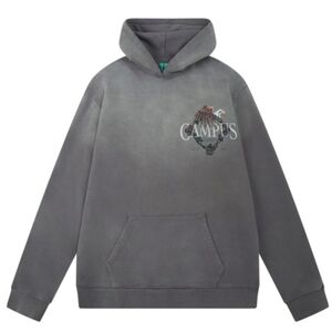 NWT Campus Goods Dreamcatcher Hoodie (Sun Fade Wash Grey)